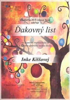 Úspechy školy v školskom roku 2015/2016 – fotografia 61