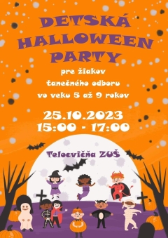 Detská Halloween party – fotografia 1